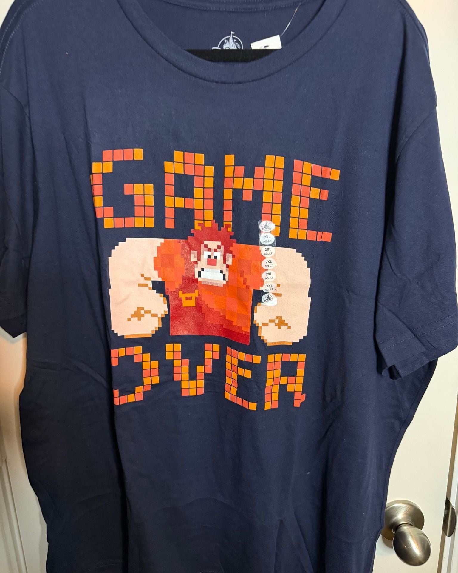 Disney Parks 2xl Wreck-It-Ralph Game Over T-Shirt New